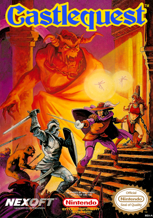 Castlequest (USA) box art